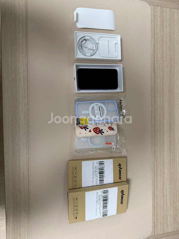 아이폰 12 미니 퍼플 128기가 풀박스 판매합니다!--0