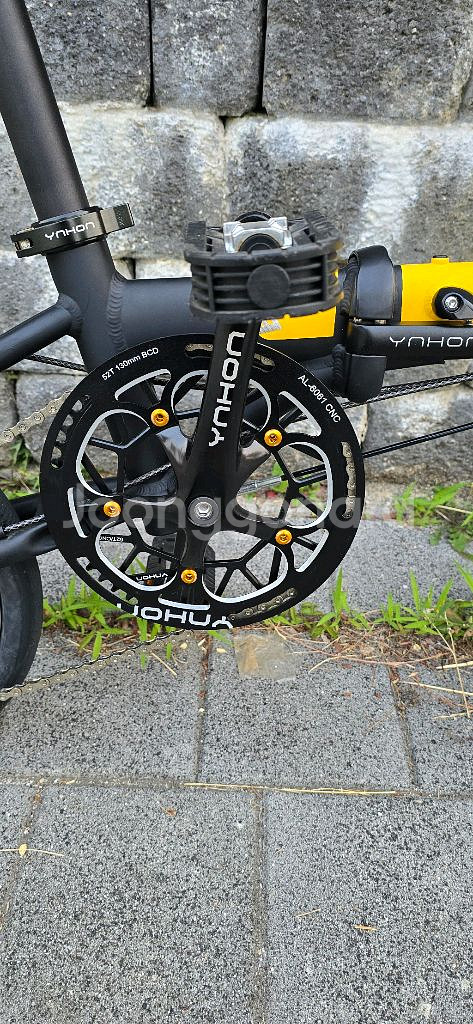 은혼 Y3 16인치 접이식 미니벨로 신품급--4