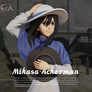 진격의거인 진격거 미카사 freedom 레진 피규어