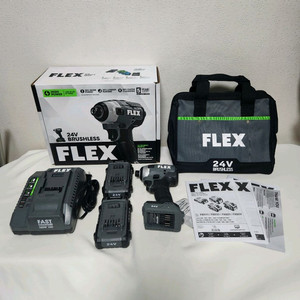 플렉스 Flex 24V 임팩드라이버 전동드릴(새제품)