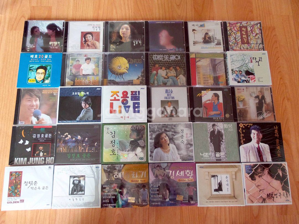CD 가요,조용필,배호,박인희,은희,신중현,김추자 외--6