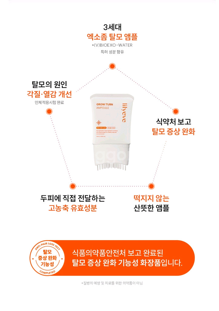 탈모예방 릴리이브 그로우턴(새상품 2박스)--1