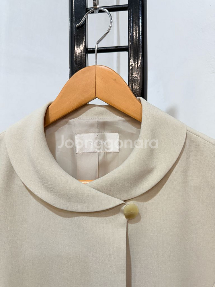 zooc 쥬크 둥근카라 빈티지무드 자켓 7부자켓 365--1