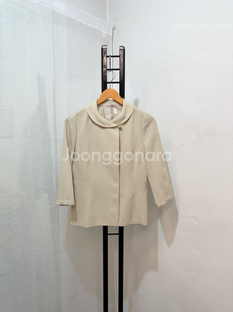 zooc 쥬크 둥근카라 빈티지무드 자켓 7부자켓 365--0