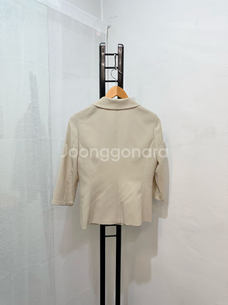 zooc 쥬크 둥근카라 빈티지무드 자켓 7부자켓 365--4