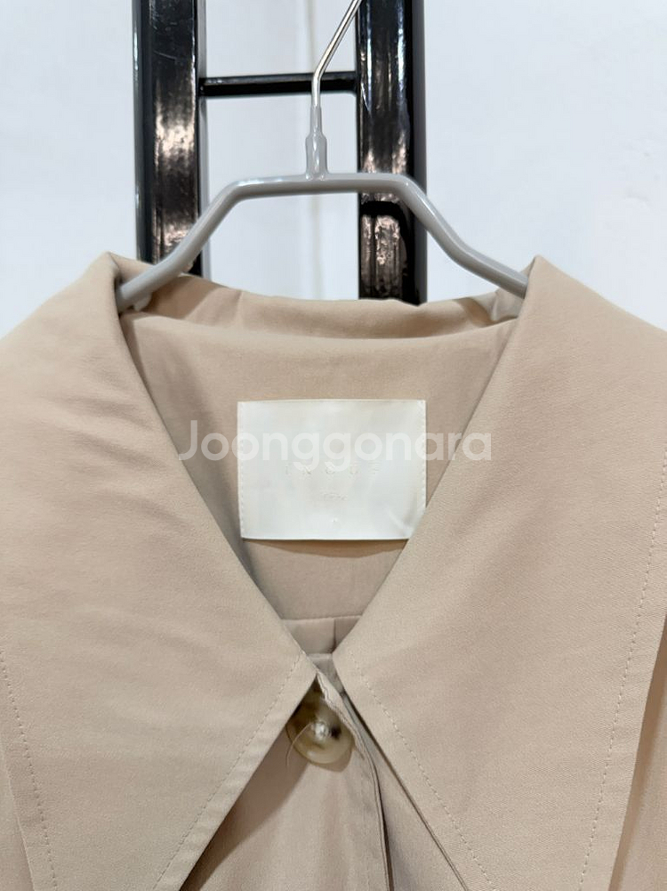 inouf 이너프 빅카라 롱트렌치코트 맥코트 3660--1