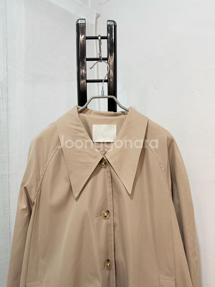 inouf 이너프 빅카라 롱트렌치코트 맥코트 3660--2