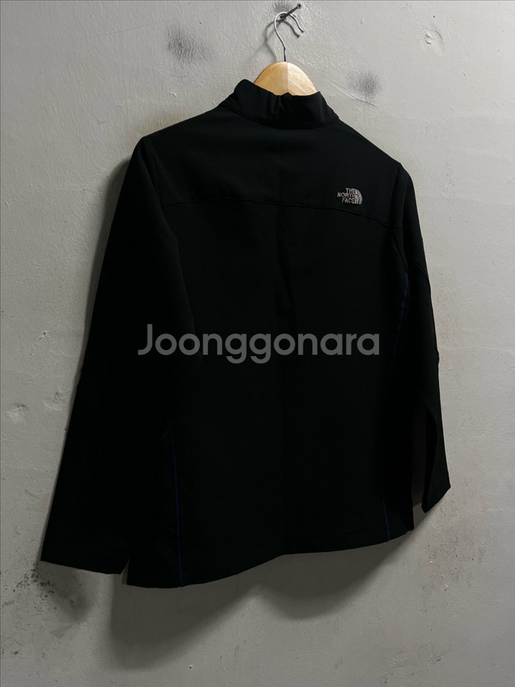 95-100 노스페이스 기능성 스판 반집업 긴팔티--4