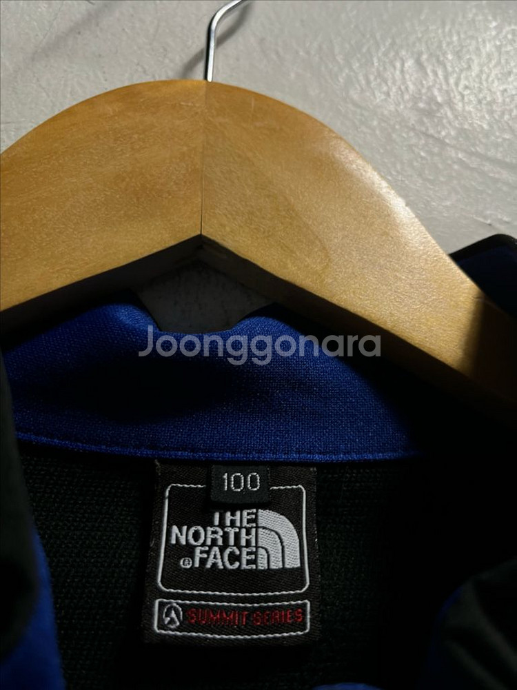 95-100 노스페이스 기능성 스판 반집업 긴팔티--3
