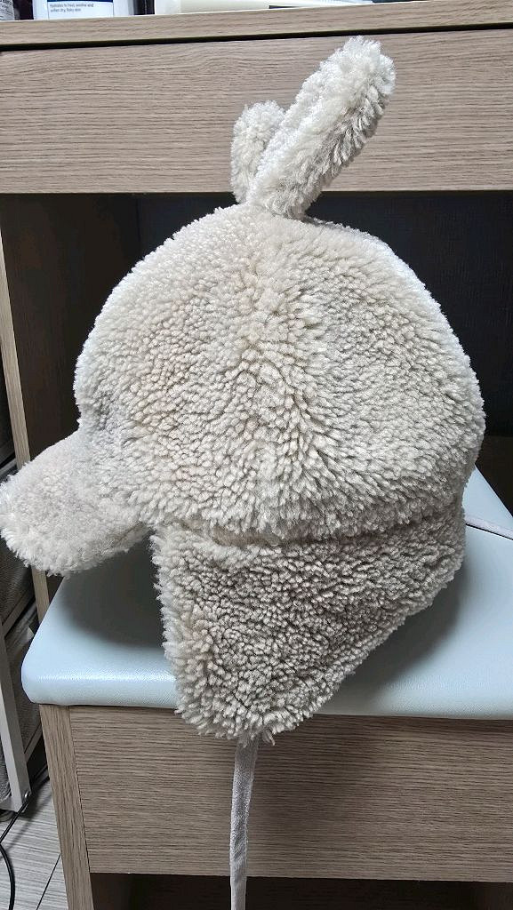 쿵스쿵스 토끼 방한모자 (M)--3