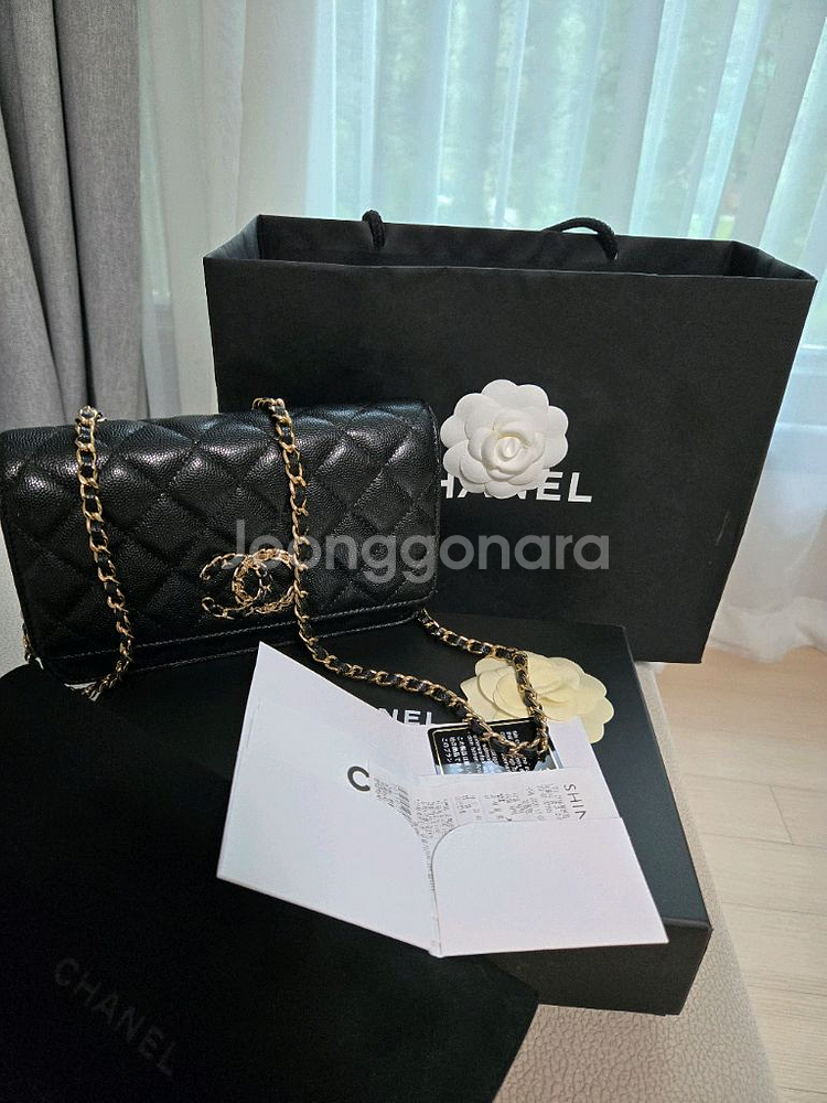 샤넬 더블cc woc 캐비어 (30번대)--0
