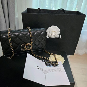 샤넬 더블cc woc 캐비어 (30번대)