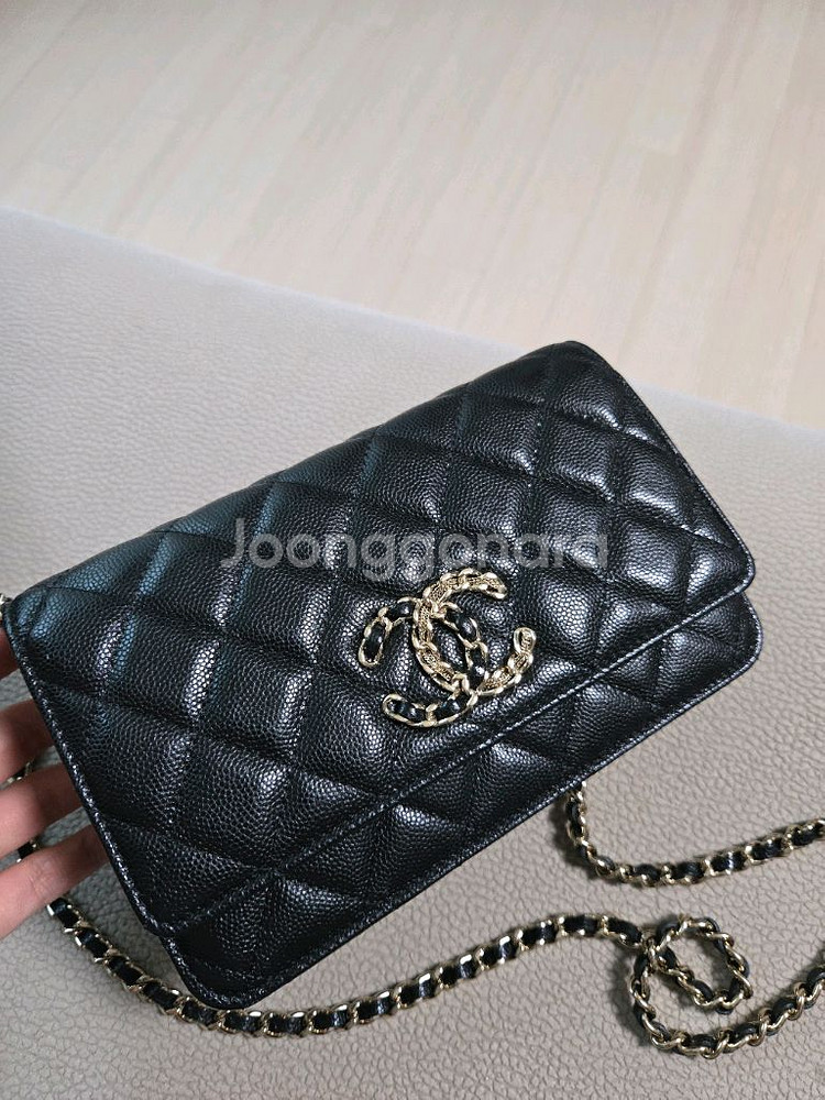 샤넬 더블cc woc 캐비어 (30번대)--1