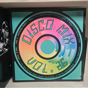 Disco Mix LP 레코드판 민트급