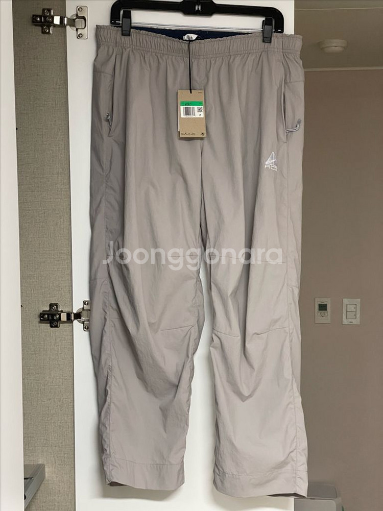 나이키 ACG/블랙 이구아나 팬츠 칼리지 그레이/XL--0