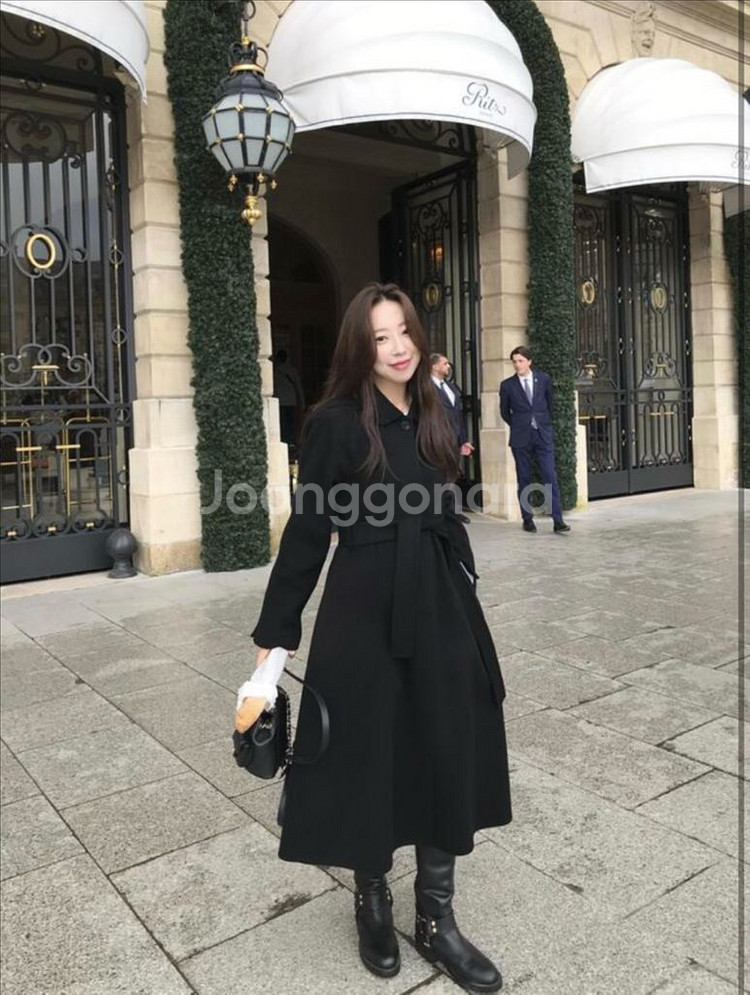 시예 시티 코트 블랙 Siye city coat--1