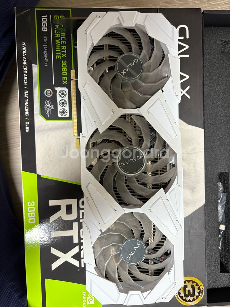 rtx 3080 갤럭시 ex 화이트 10gb--0