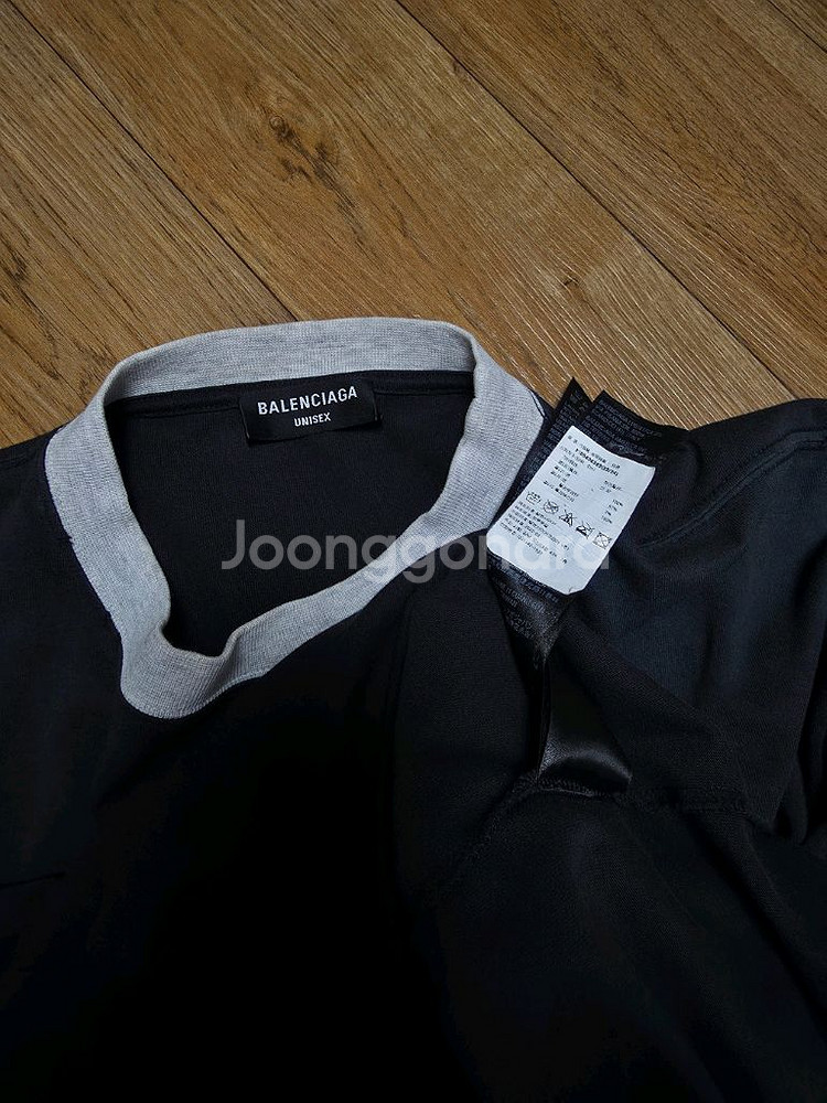 발렌시아가 유니티 3/4 티셔츠--7