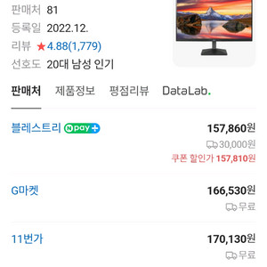 LG 27인치 모니터 [미개봉]