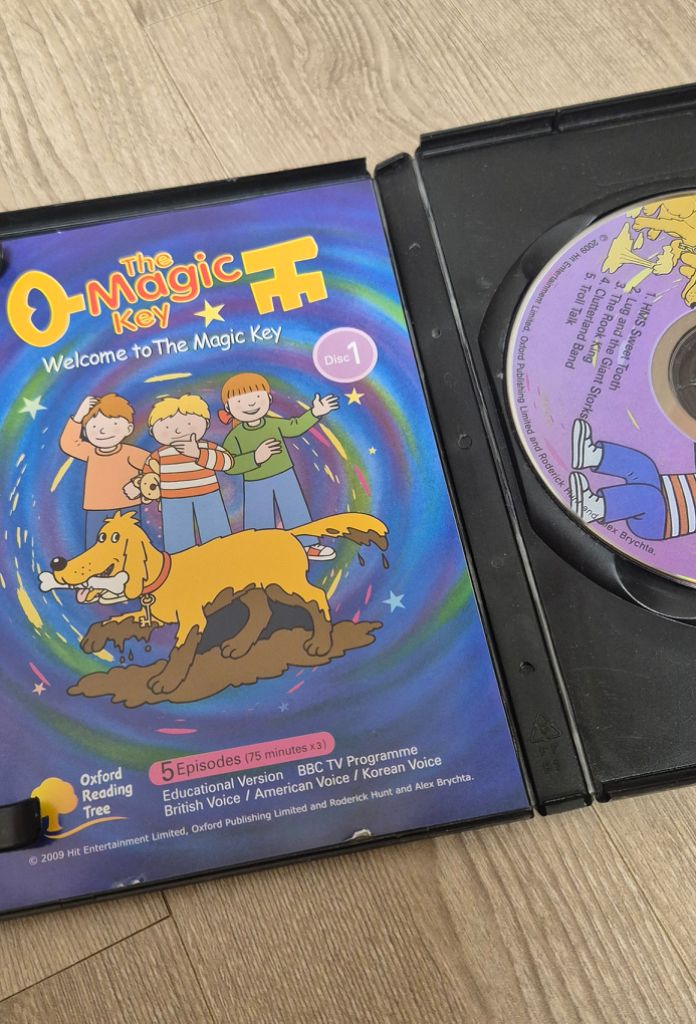 The Magic Key DVD 세트 1,3,4,5 이미지