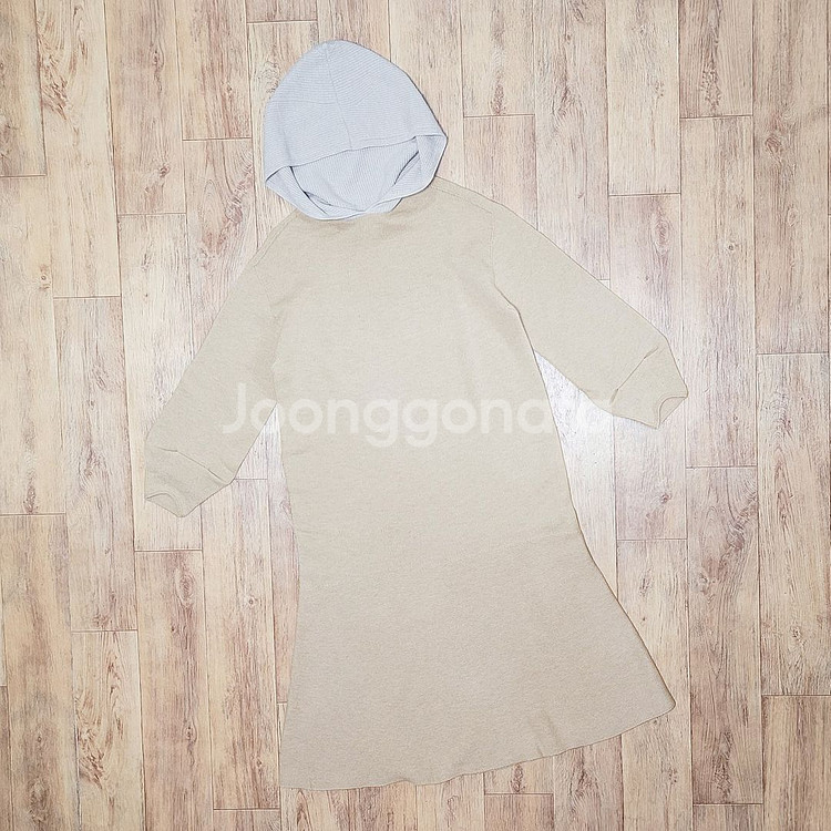 시스템(SYSTEM) 컬러후드 울 니트원피스--3