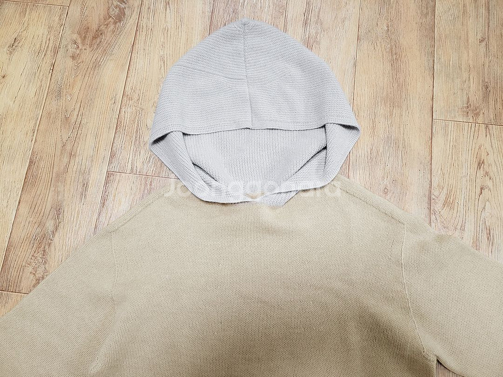 시스템(SYSTEM) 컬러후드 울 니트원피스--4