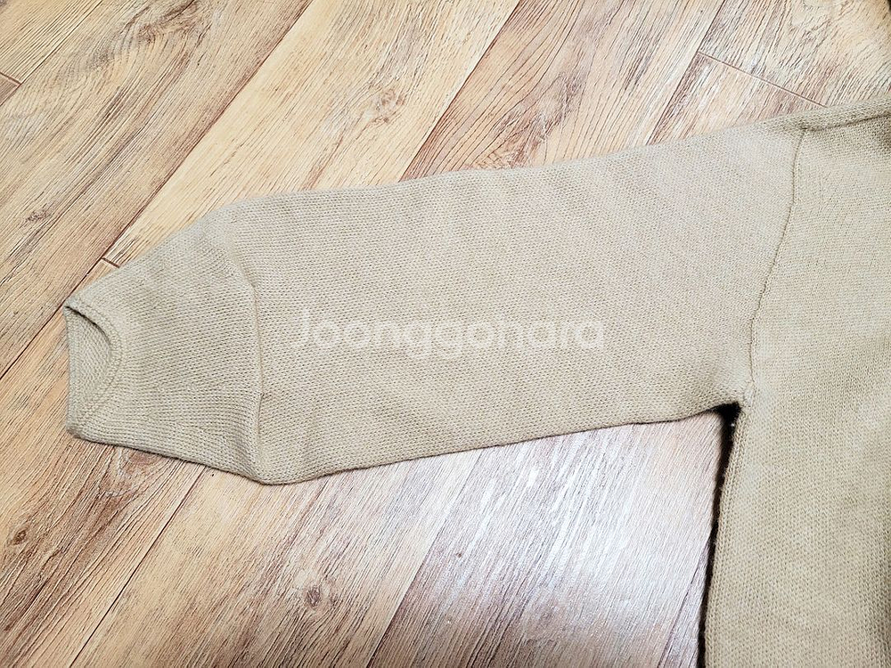 시스템(SYSTEM) 컬러후드 울 니트원피스--6