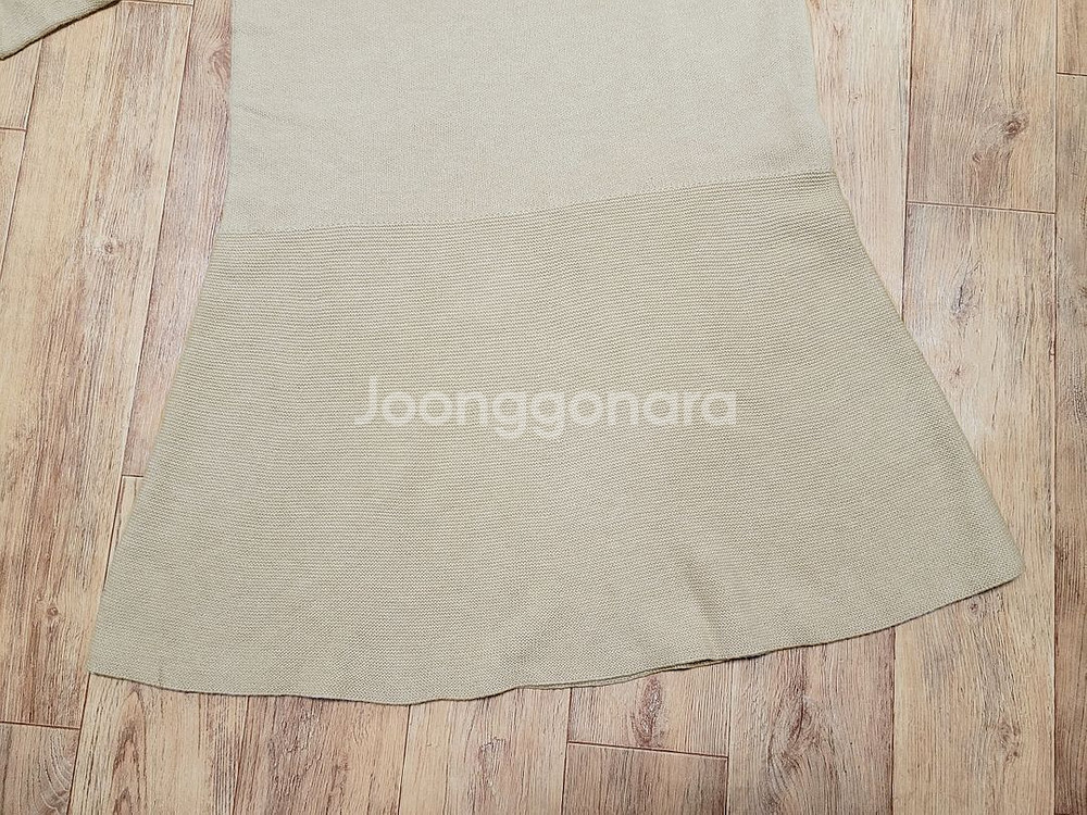 시스템(SYSTEM) 컬러후드 울 니트원피스--7