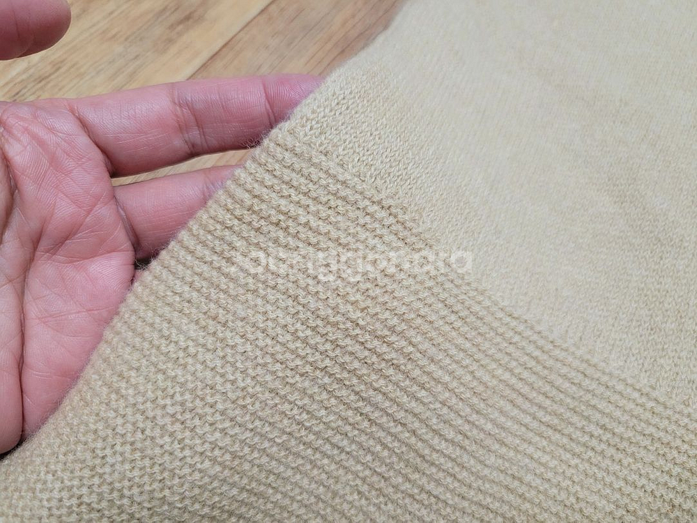 시스템(SYSTEM) 컬러후드 울 니트원피스--8