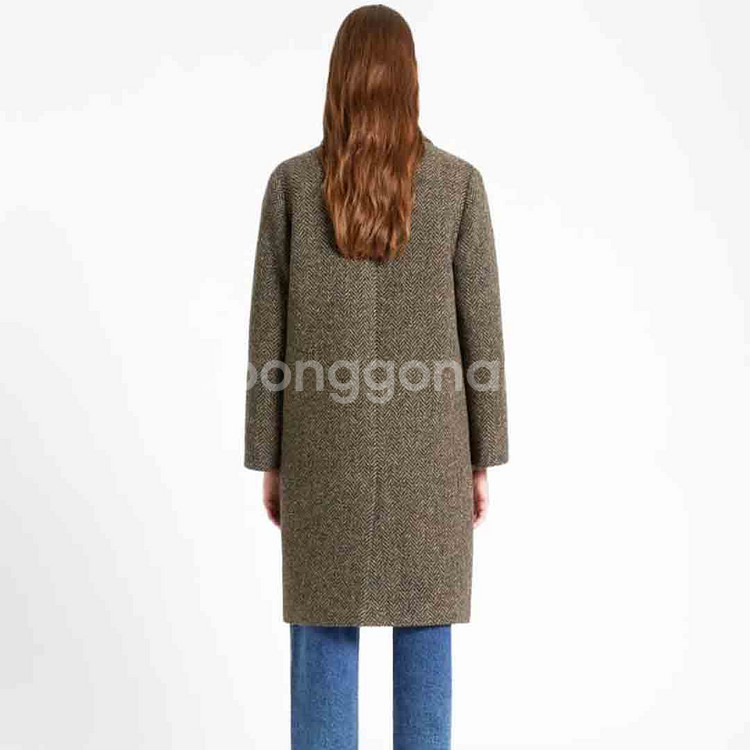 막스마라(MaxMara) Egizi 헤링본 울코트 55--2