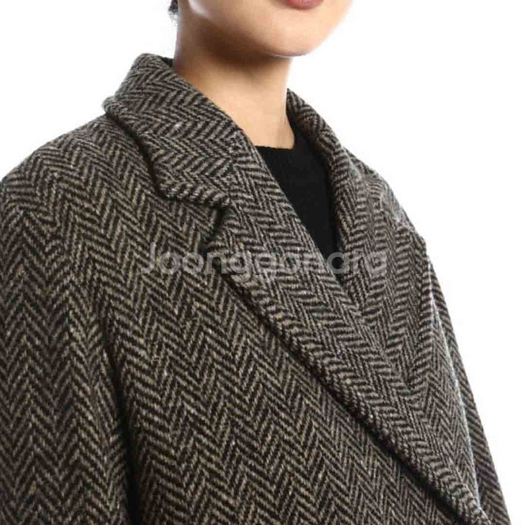 막스마라(MaxMara) Egizi 헤링본 울코트 55--3