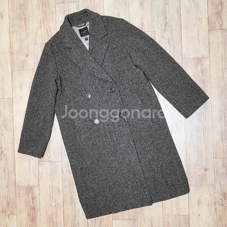 막스마라(MaxMara) Egizi 헤링본 울코트 55--4