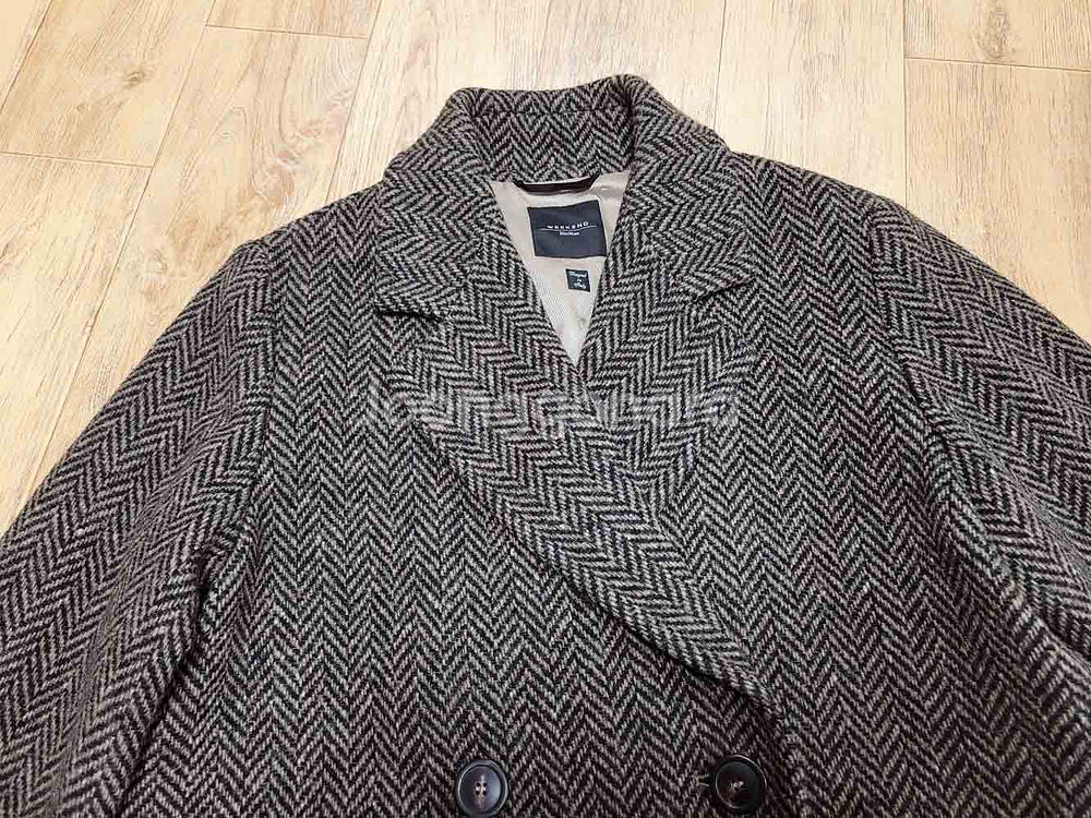 막스마라(MaxMara) Egizi 헤링본 울코트 55--5