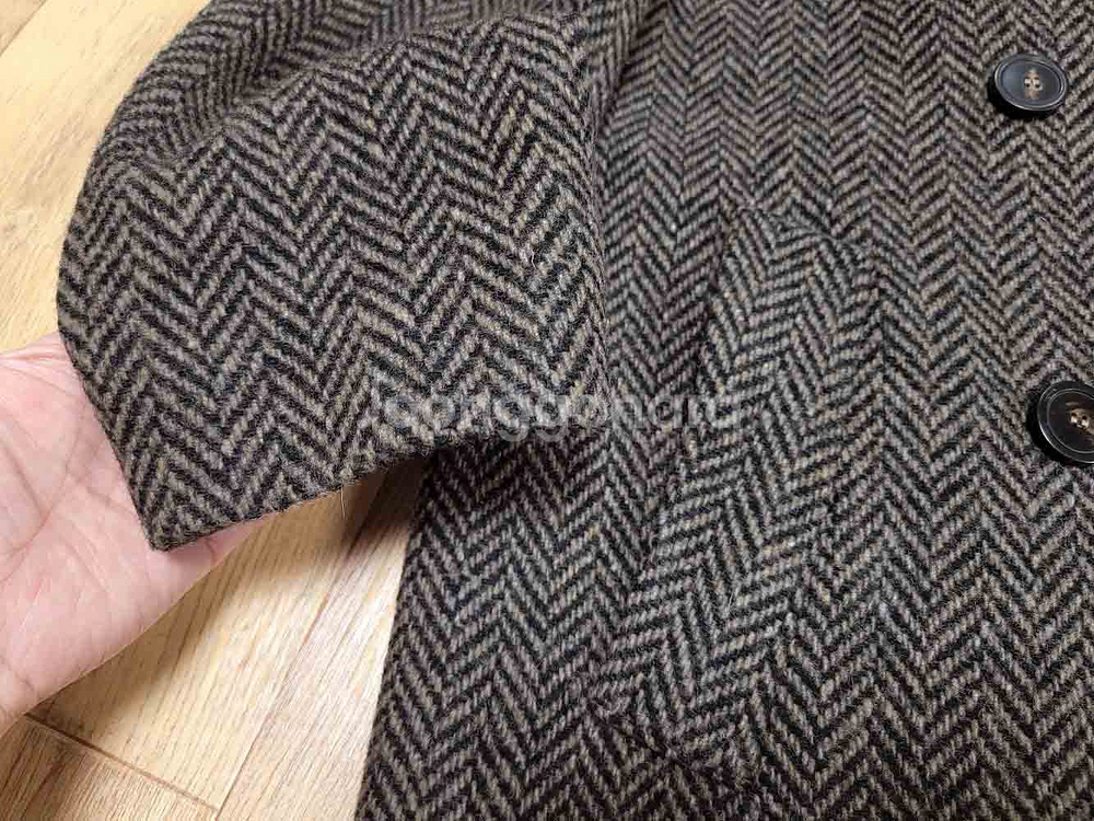 막스마라(MaxMara) Egizi 헤링본 울코트 55--6