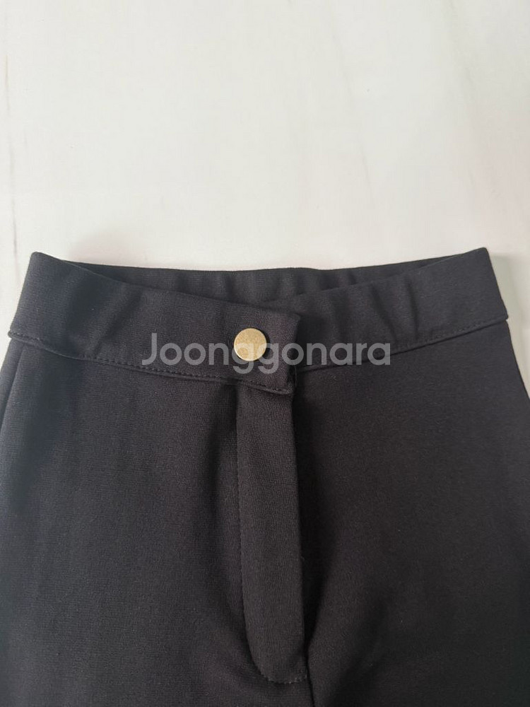 (실착1회)블랙 부츠컷 슬랙스 M--5