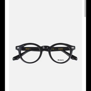 두어스 아이웨어 D-02 C1 Black 안경