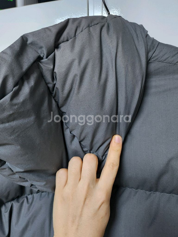 라이프 아카이브 떡볶이 오리털 패딩 라지--5