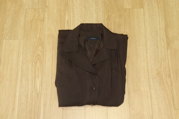 (55원피스)헤지스/진브라운 긴팔원피스--6