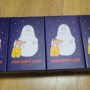 바바파파 던킨도너츠 굿나잇램프 4개 일괄 판매