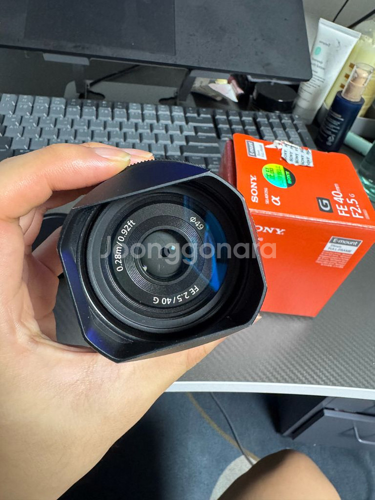 소니 40mm f2.5/소니 40g--1