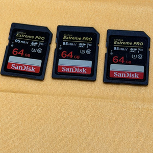 샌드스크 익스트림 프로 64기가 메모리카드