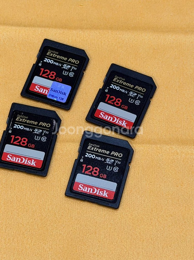 샌디스크 익스트림 프로 128기가 메모리카드--0