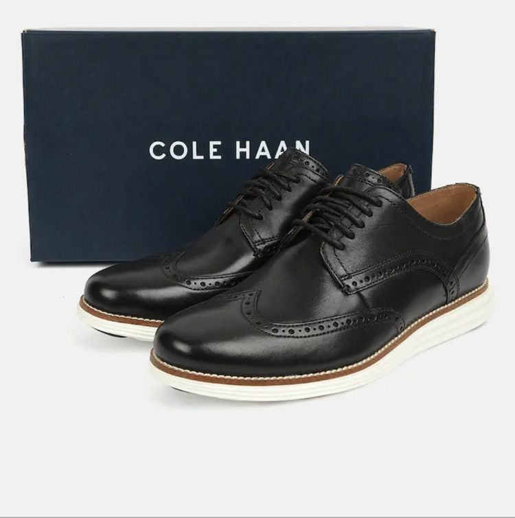 콜한 남성구두 윙팁 블랙 8.5W(운동화기준 270)--0