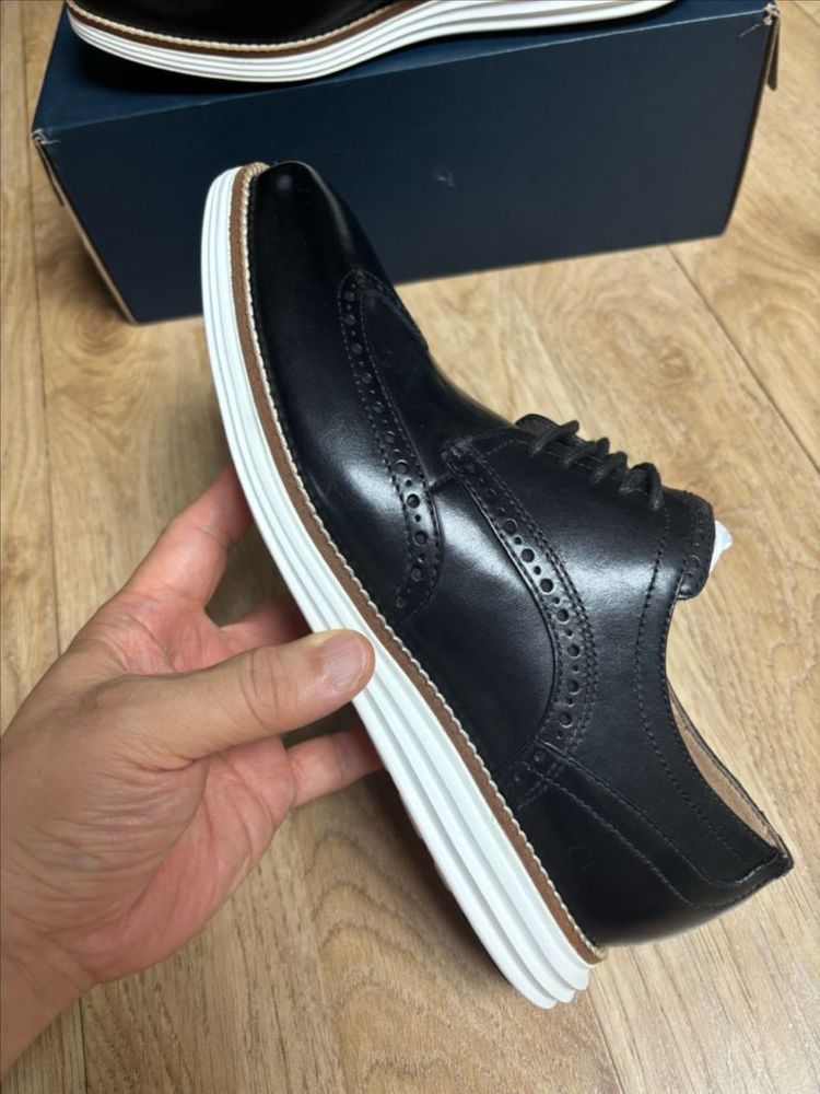 콜한 남성구두 윙팁 블랙 8.5W(운동화기준 270)--6