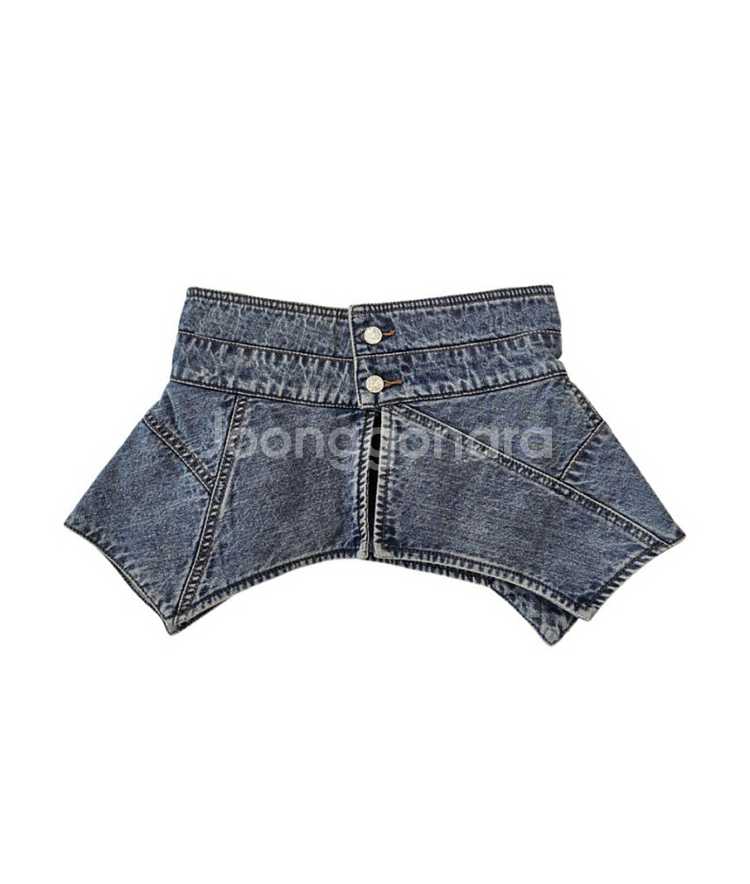[새제품] 캘리에디 Waist corset denim--0