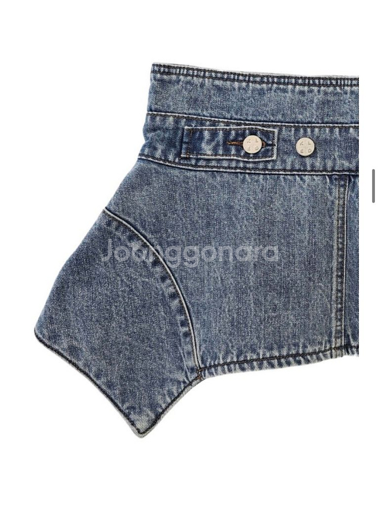 [새제품] 캘리에디 Waist corset denim--2