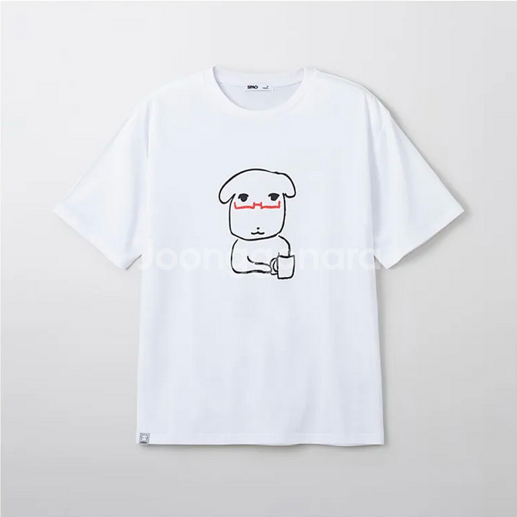 스파오 가나디 반팔 티셔츠 RED l--0