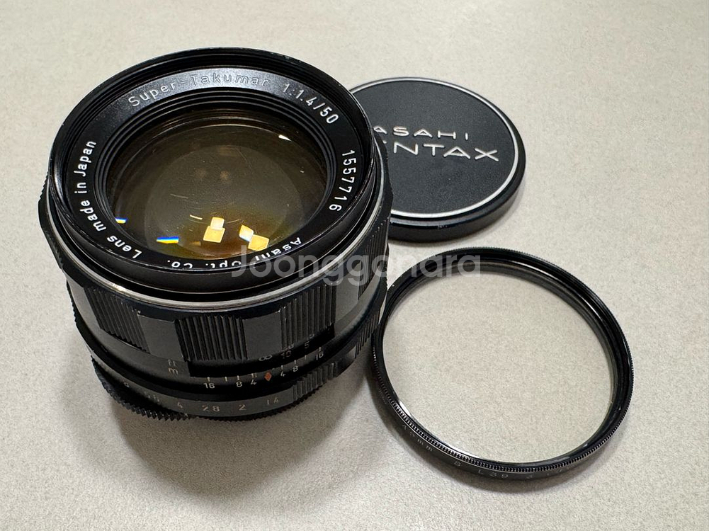 슈퍼타쿠마 50mm f1.4 8매 전기형--0