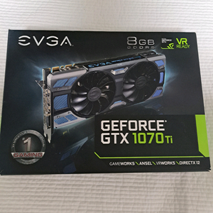에브가 GTX 1070Ti FTW2 풀박스