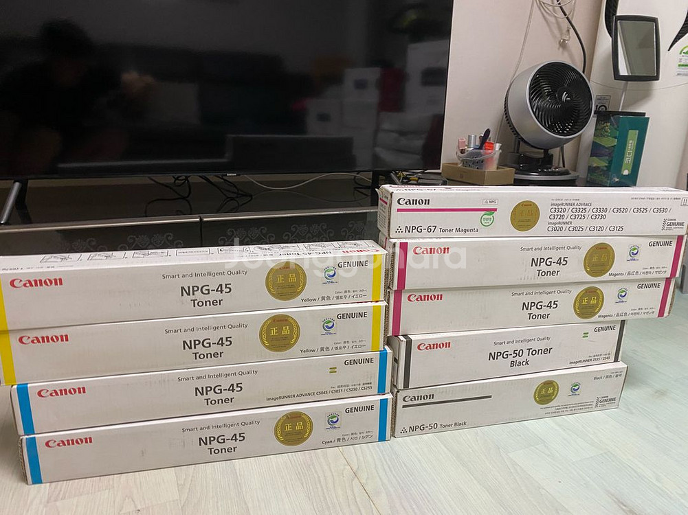 후지 제록스, 캐논, 삼성, HP 정품토너 팝니다--8